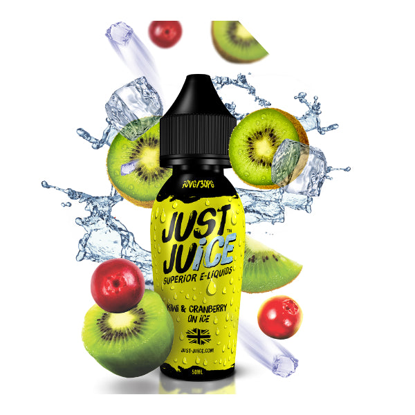 Kiwi and Cranberry Ice by Just Juice Collection