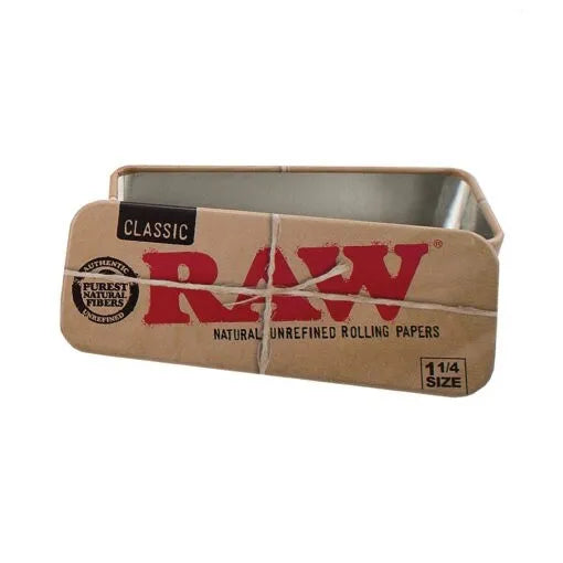 Raw Cone Caddy 1 1/4 Metal Tin Case