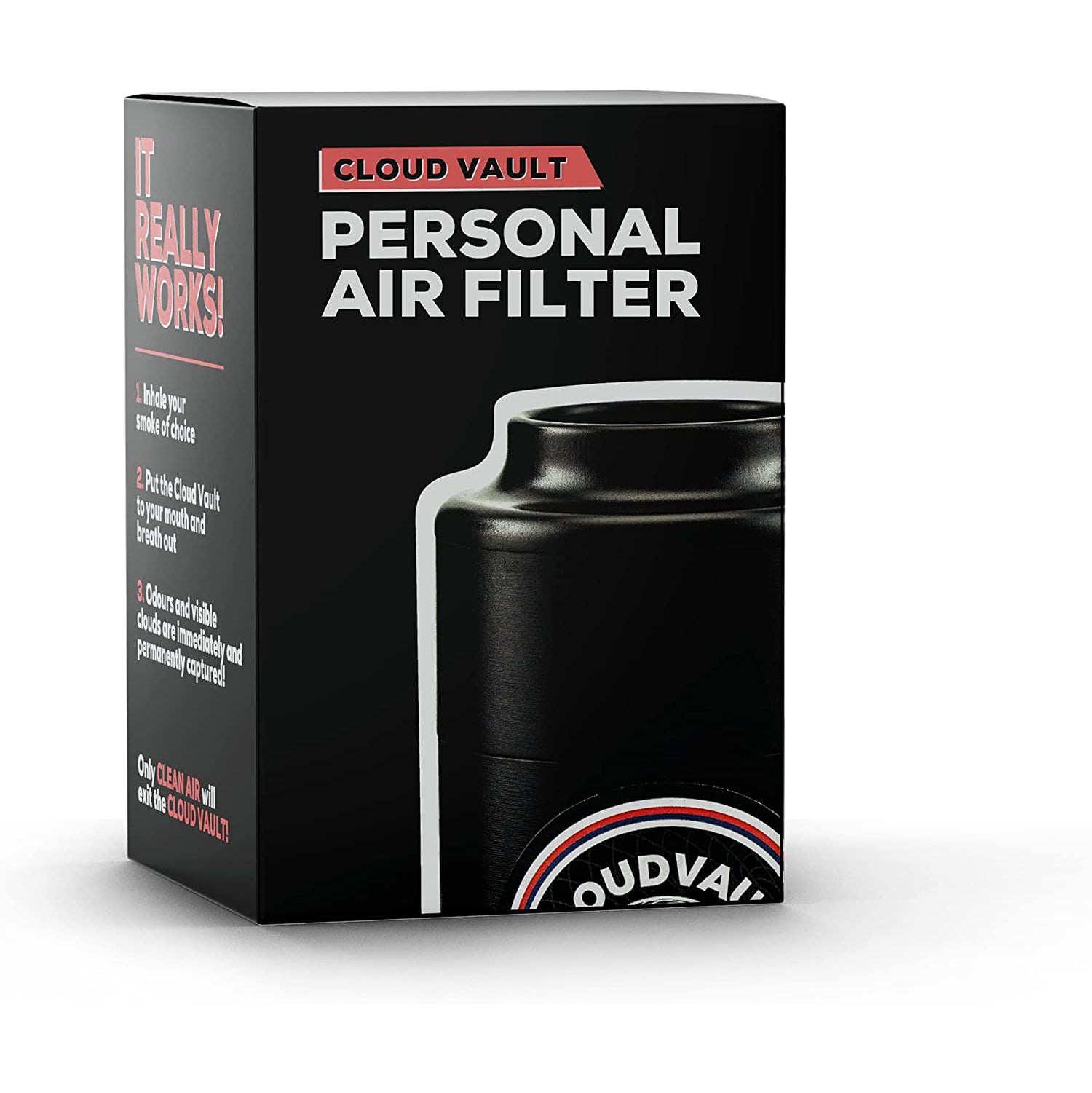 Cloud Vault Bundle - Personal Smoke Filter + Replacement Smoke Filter
