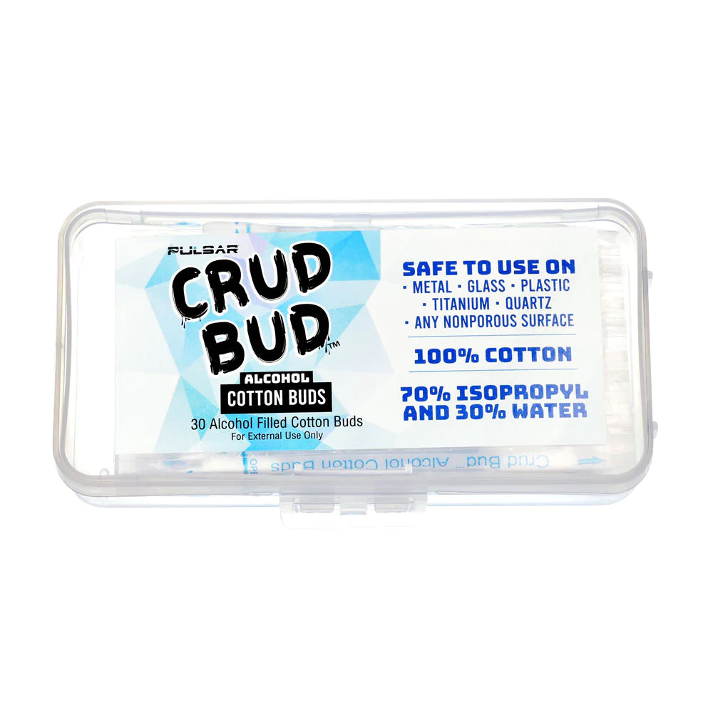 Pulsar Crud Bud Alcohol Filled Cotton Buds 30pc