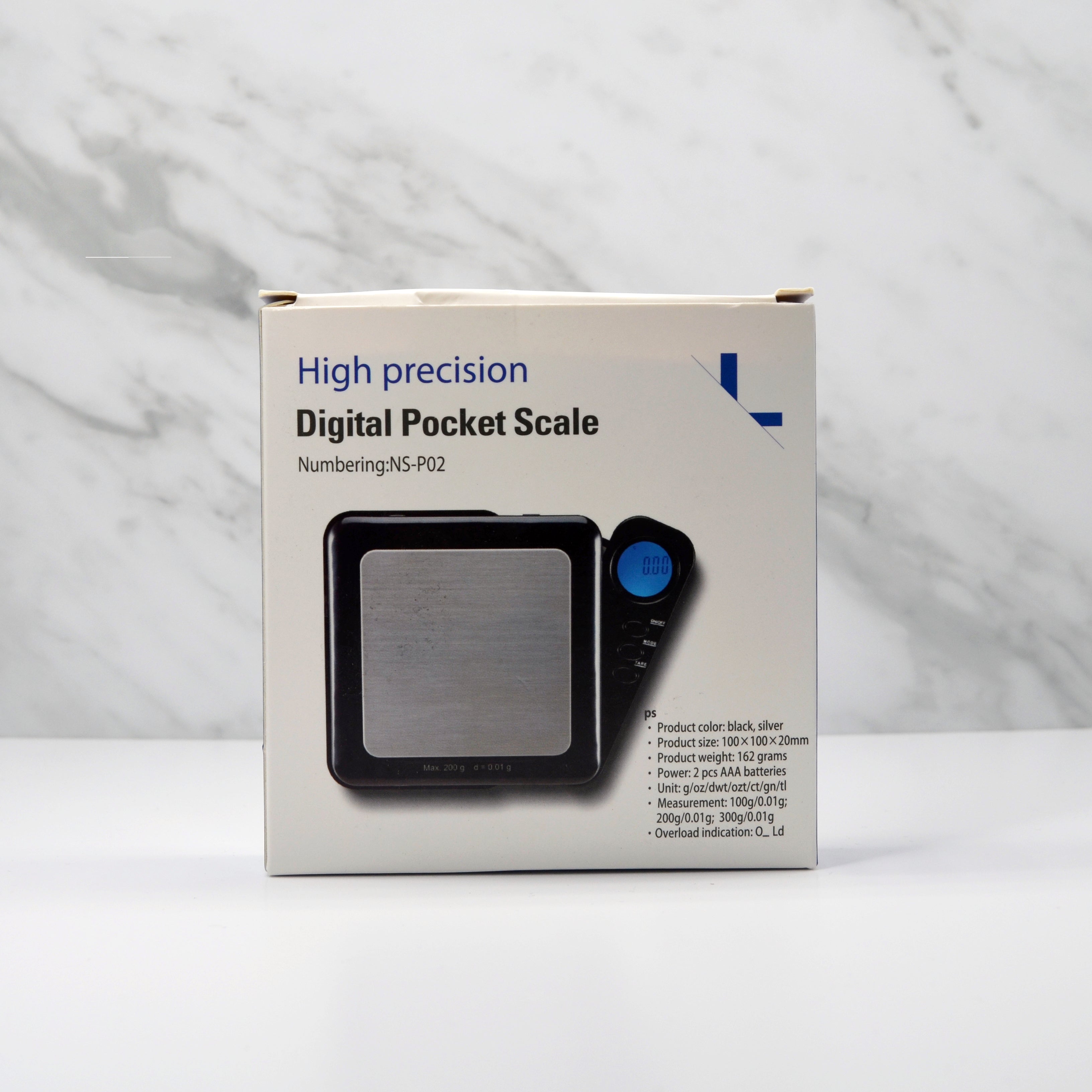 High Precision Digital Pocket Scale 100g / 0.01g - Dg101