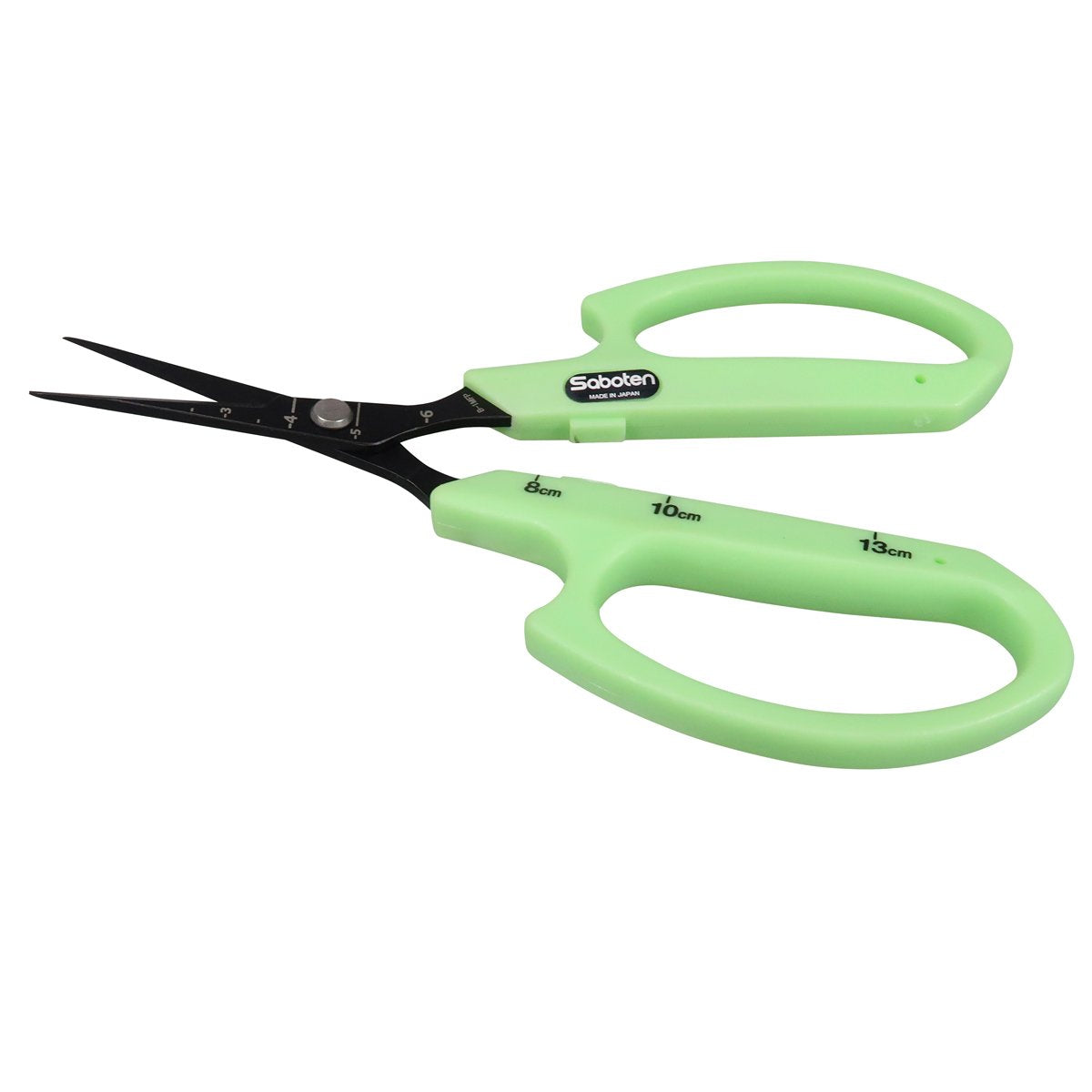 Saboten Pt-2 Green Angled Blade Trimming Scissors