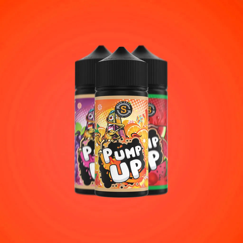 Orange by Pump Up 100ml E-liquid By Cloud Of Funky