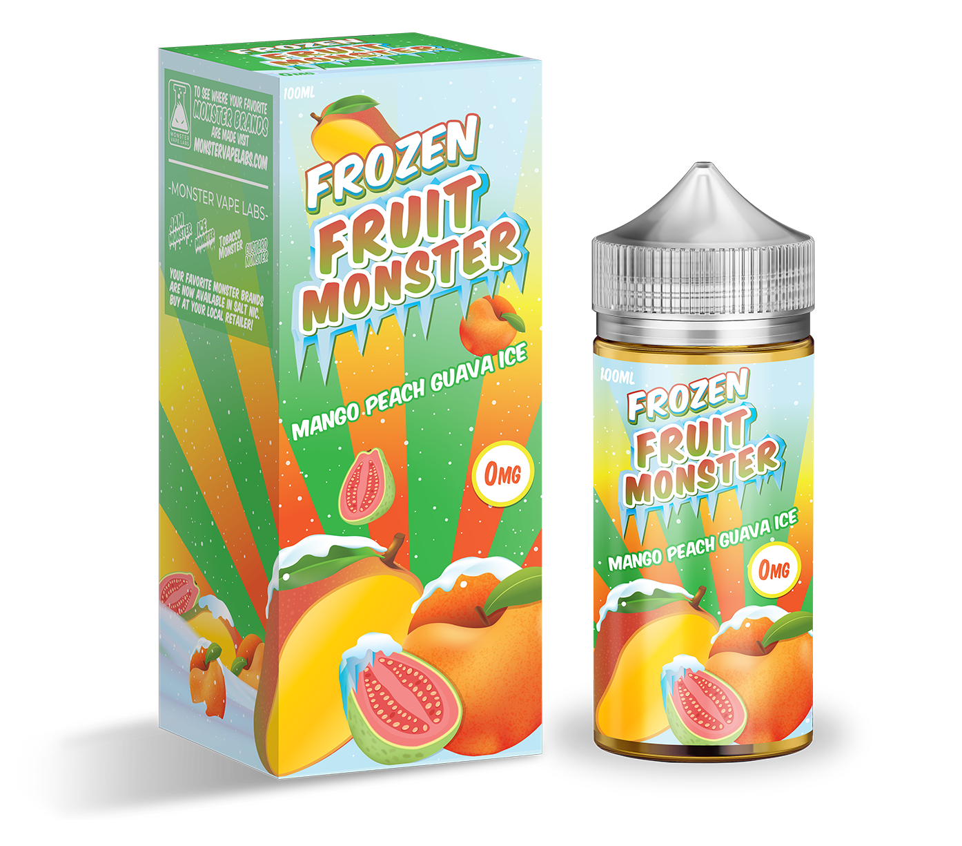 Mango Peach Guava Ice by Fruit Monster Frozen Collection