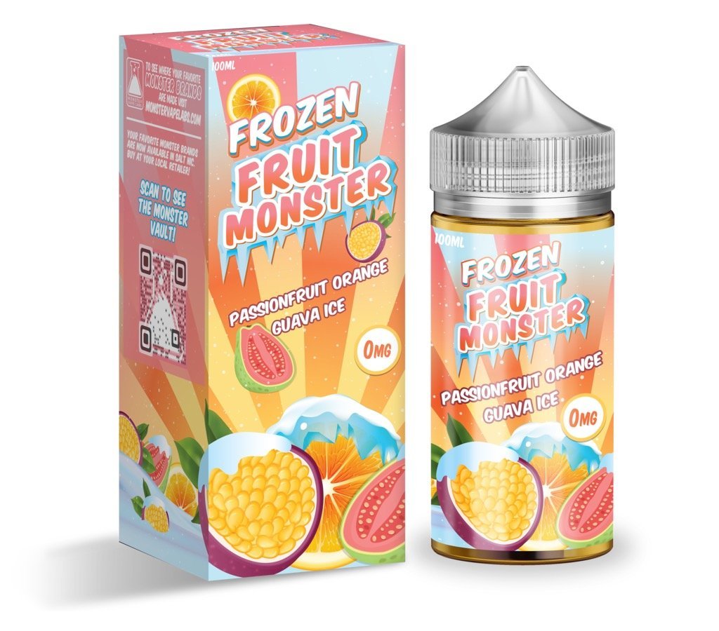 Passionfruit Orange Guava Ice by Fruit Monster Frozen Collection