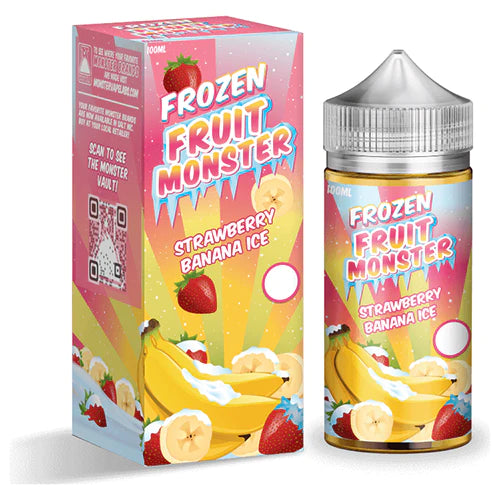 Strawberry Banana Ice by Fruit Monster Frozen Collection