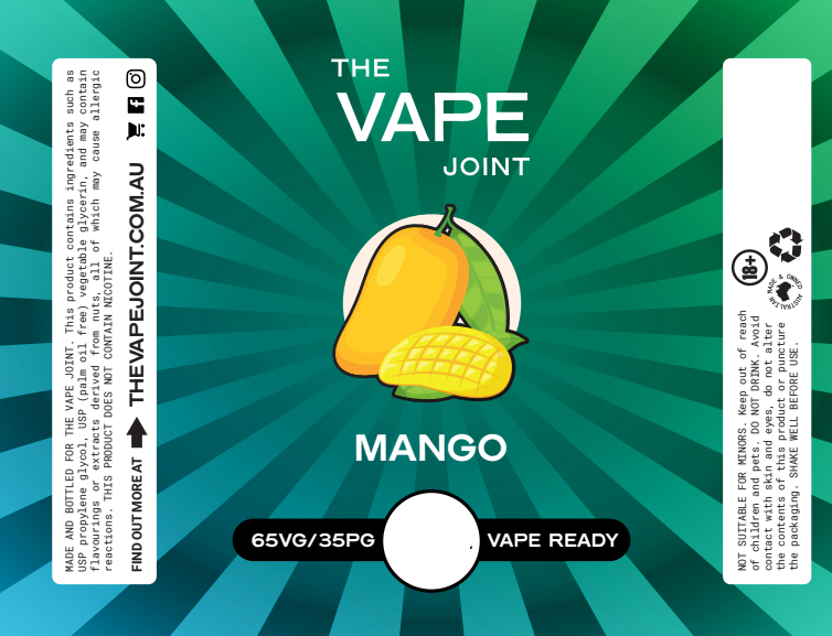 Mango by The Vape Joint 30ml Eliquid