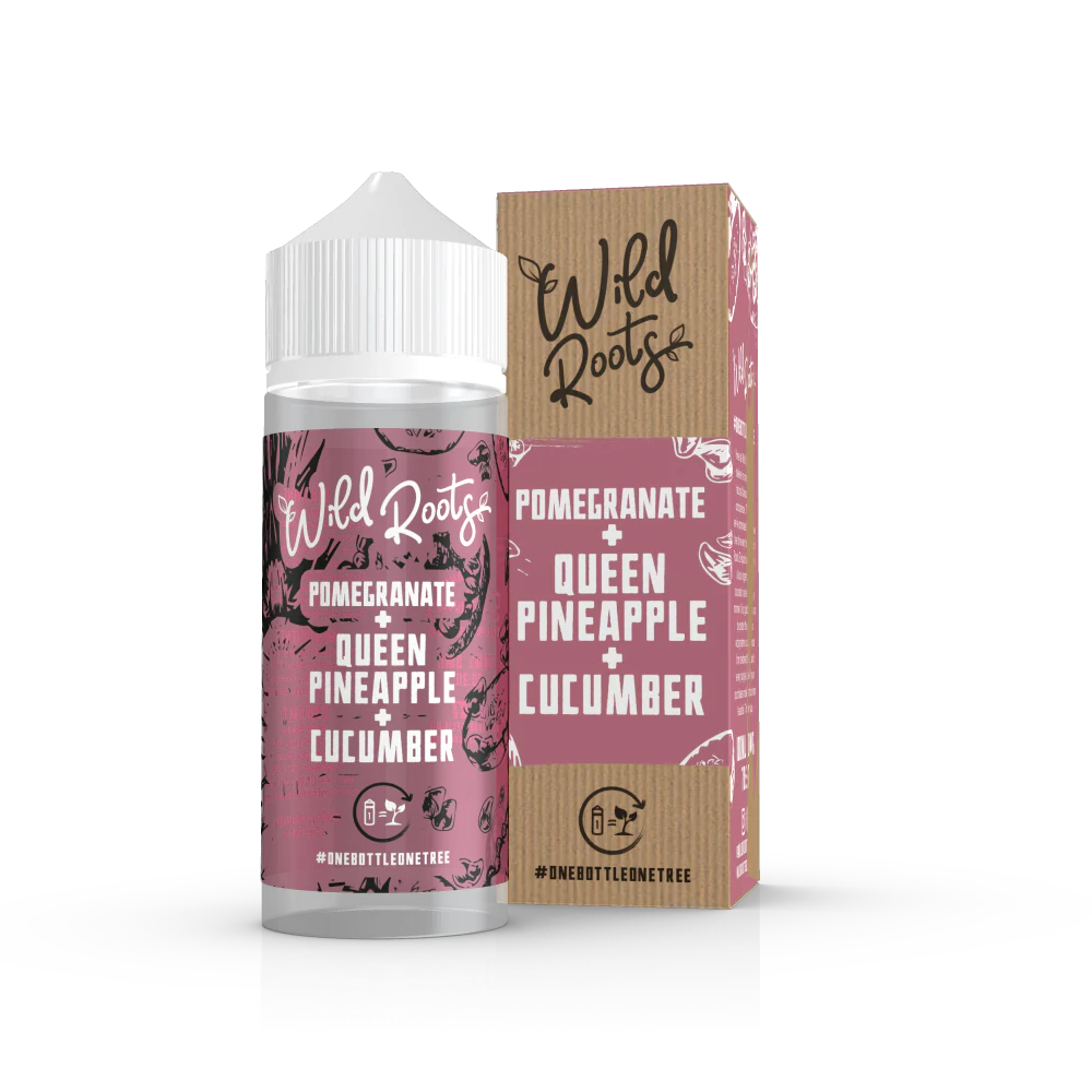 Pomegranate plus Queen Pineapple plus Cucumber by Wild Roots Collection