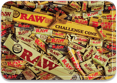 Raw Rolling Tray Mixed Products