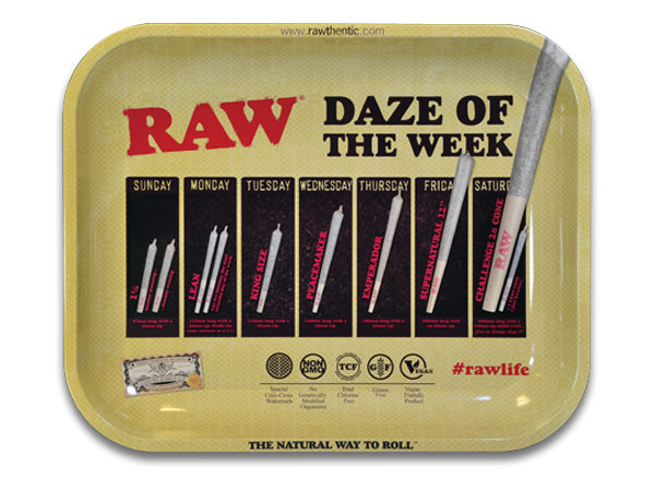 Raw Rolling Tray Daze Of The Week