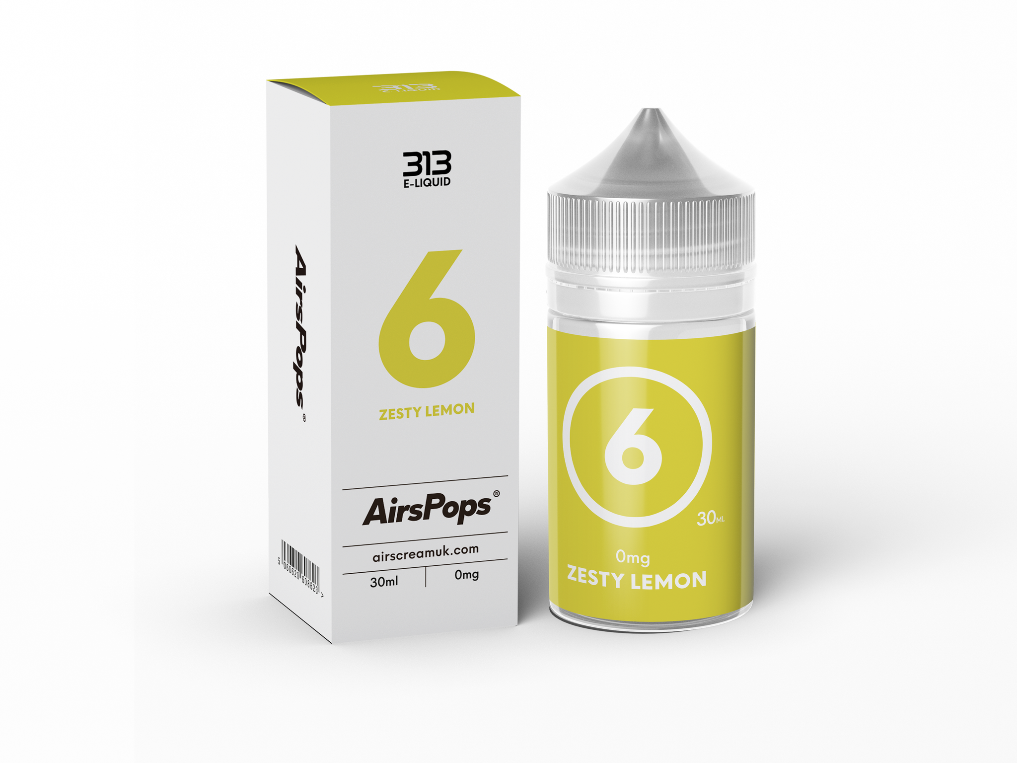 Zesty Lemon by Airscream Airspops 313 30ml E-Liquid