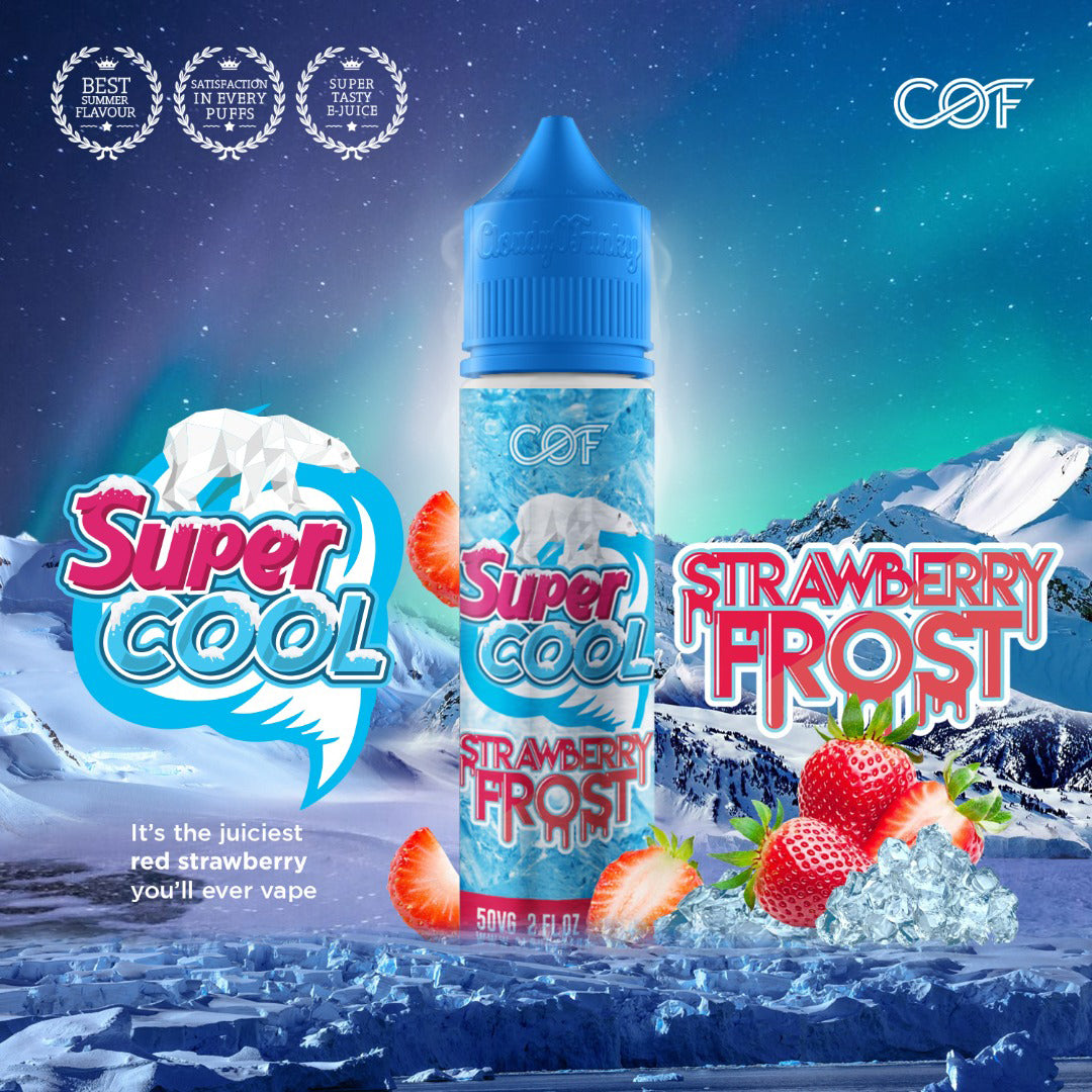 Cloud Of Funky Super Cool Series - Strawberry Frost
