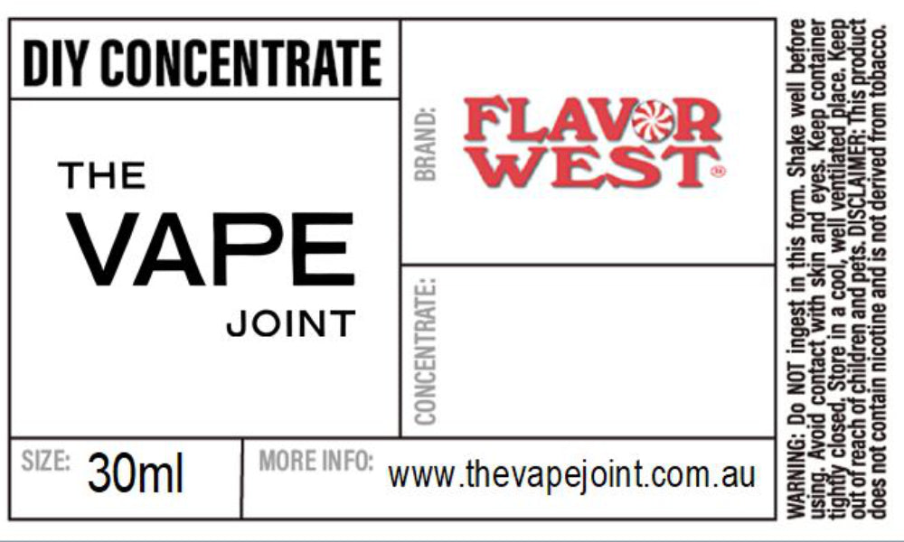 Tvj Flavor West Concentrate 30ml