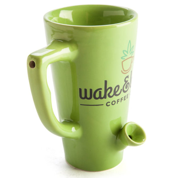 Green Wake And Bake Coffee Mug