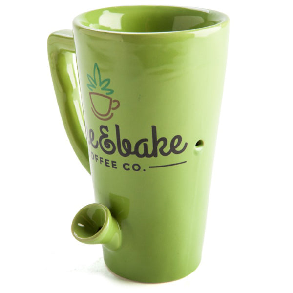 Green Wake And Bake Coffee Mug