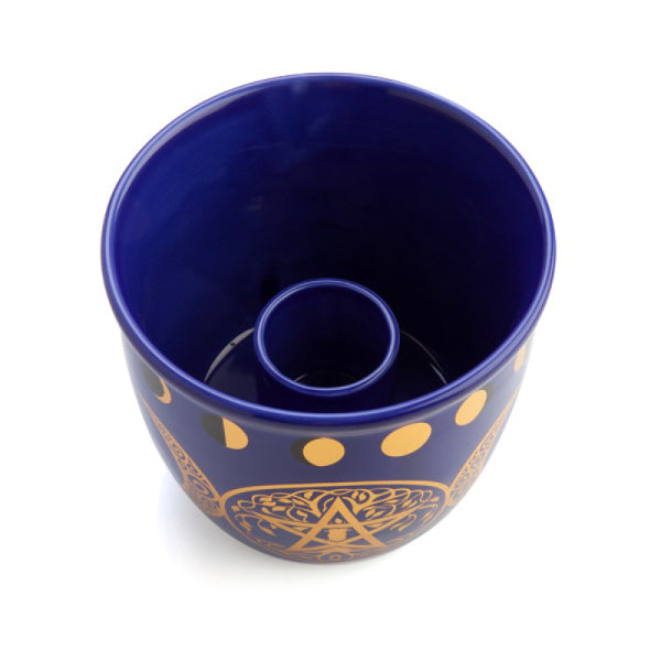 Wild Scents Pentacle Ceramic Smudge Bowl