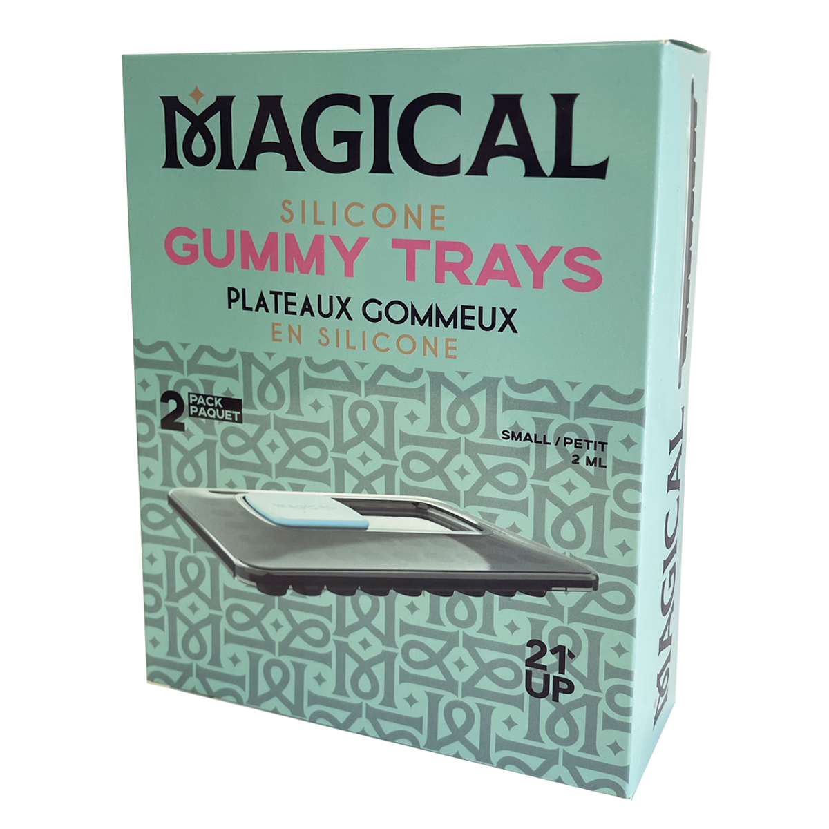 Magical 21up Gummy Trays 2 Pack