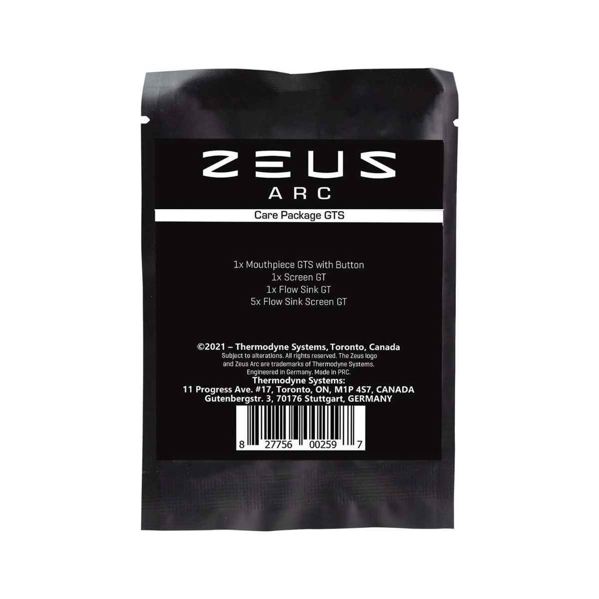 Zeus Arc Care Package Gts